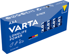 VARTA 4008496573448 LR03 LONGLIFE POW AAA 10PCS