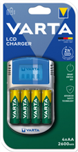 VARTA 4008496641321 LCD CHARGER 4XAA 2600MAH +12V+