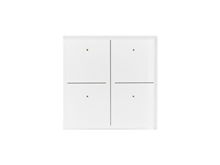 VELBUS VMBGP4-W-20 GLAZEN BEDIENINGSMODULE MET 4