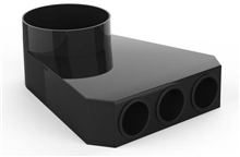 VENTILINE 100064491500 SUBCOLLECTOR 3X63/70MM TO 125M