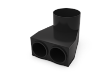 VENTILINE 100064491700 SUBCOLLECTOR 2X D63/70 - D125