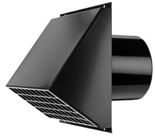 VENTILINE 100064570800 BM WTW3000 MUURROOSTER ZWART 1