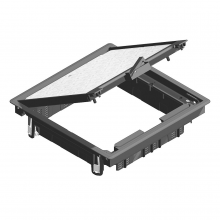 VERGOKAN KDVKK3.5-7011 KLAPDEKSEL VIERKANT