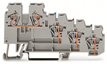 WAGO 270-570 4L INITIATORENKLEMME GRAU