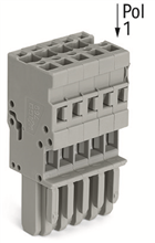 WAGO 769-103 X COM 1DR BUSDEEL 3 POLIG GRIJ
