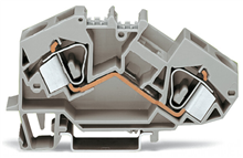 WAGO 783-601 TOPJOB 2 DR RIJGKLEM 16MM2 GRI