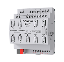 ZENNIO ZEZCL8H230V2 VERWARMINGSACTOR 8-V