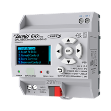 ZENNIO ZEZDID64V3 ZENNIO DALI-BOX INTERFACE 64V3