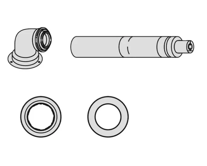 Bosch 7738112499 rookgasmuurdoorvoer