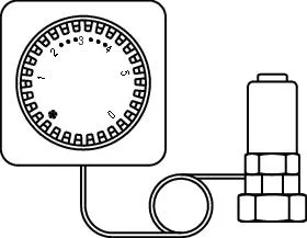 Oventrop 1012295 radiatorthermostaatknop