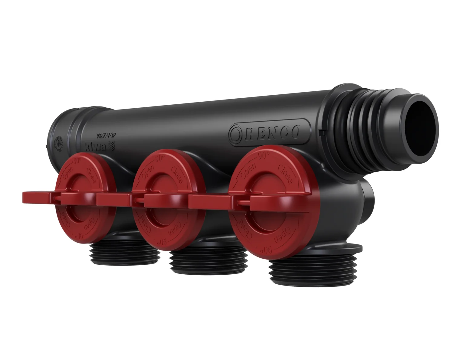 Henco VKEK-V-3P-RED collector CV/sanitair