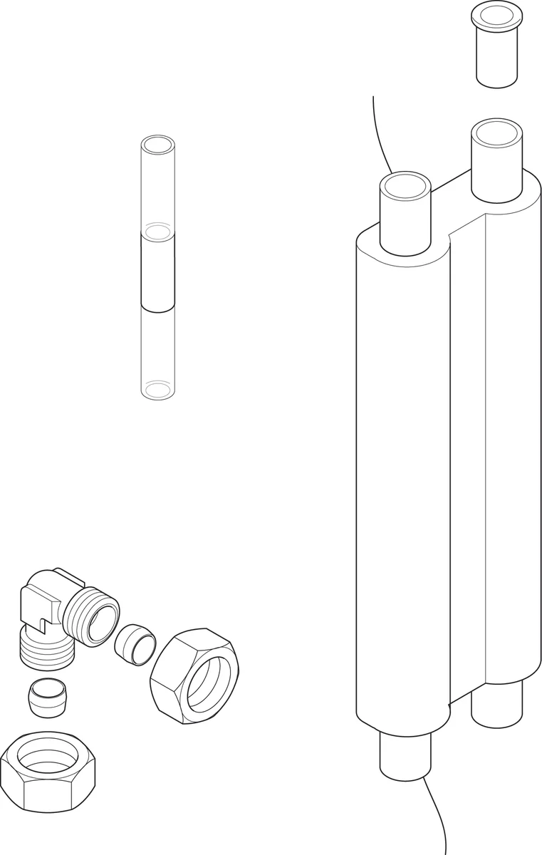Vaillant 302360 voorgeïsoleerde buis