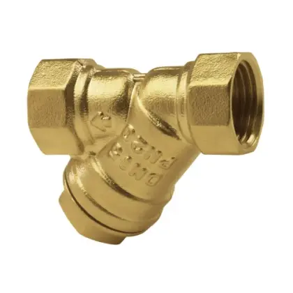 01835 messing Y waterfilter FF 2 x 2
