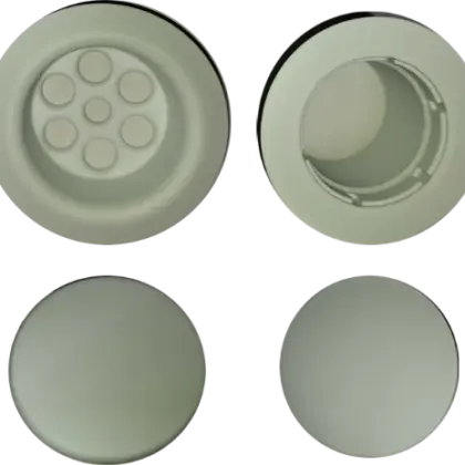 103700000164 Tulla afwerkset sifon wit mat voor vrijstaande baden