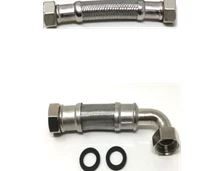 1037101 A Alpha Fixset 1 aansluitset (flexibel FF 4/4 190 mm + FF 3/4 190 mm + dichtingen) voor Rainsaver - prijs per set