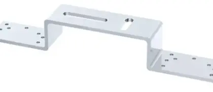 1100052174 Multi messing pers montagebeugel inbouw uit gegalvaniseerd staal - 150mm