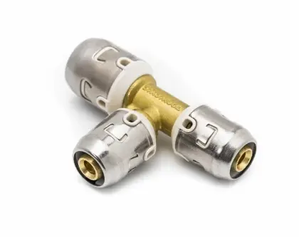 Push-Fit verloop T-stuk FFF 16 x 20 x 16 mm 1100052252
