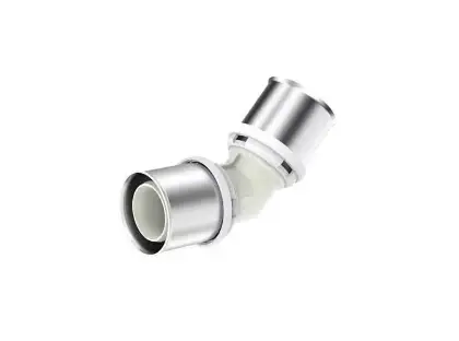 1100074513 PPSU pers bocht 45° FF 32 x 32 mm