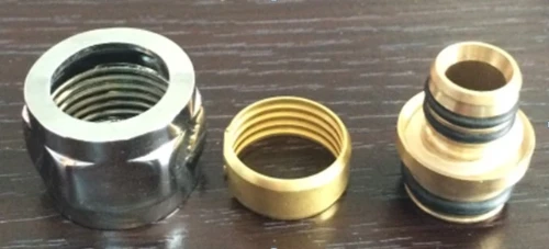 1499281 Radect knelkoppeling voor radiator aansluitset 1/2 x 16 mm - chroom