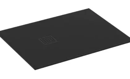 1563096 Obi douchebak Comforstone 1800 x 900 mm - zwart mat