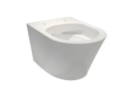 1563366 Mezzo wandtoilet 530 mm zonder spoelrand - zerokal - wit