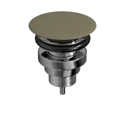 Obi afvoerplug universeel 5/4 x 63 mm - click-clack / open plug - woud 1563470