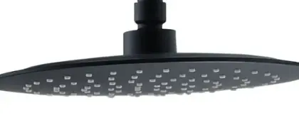 1563691 Rondo WSS 1.0 hoofddouche rond 230 mm - zwart mat