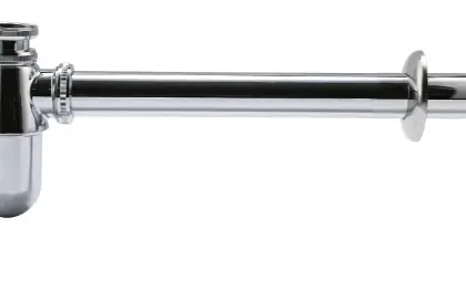 Standard bekersifon zonder afvoerplug 5/4 x 32mm - chroom 1563703