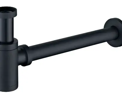 1564791 Flowline design bekersifon 5/4 x 32 mm - zwart mat
