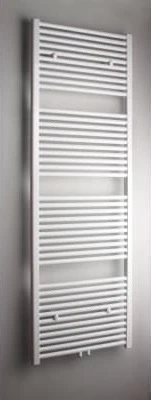 1564986 Caldo Rondo handdoekradiator - ronde buizen 1800 x 600 mm - 990 Watt (EN442 75/65/20) - 1MM8 - Ral 9016 Verkeerswit