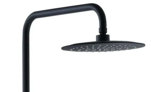 Rondo WSS bovenste deel douchepijp - zwart mat 1568410