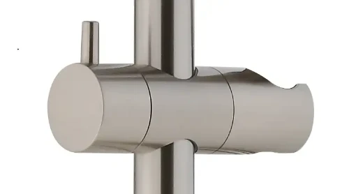 Rondo WSS glijmechanisme met 25 mm buis - brushed nickel PVD 1569064