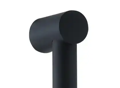 Rondo WSS bevestigingselement voor glijstang - zwart mat 1569117