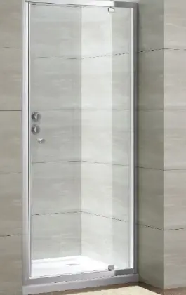 1626641 Free Basic douchedraaideur 800 x 1900 mm transparant - chroom