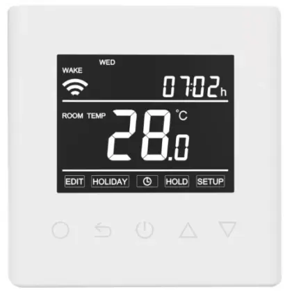 1668881 Lava thermostaat met WiFi voor vloerverwarming - wit mat