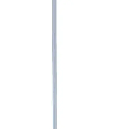 Rondo WSS onderste buis vierkant voor showerset - chroom 1669204