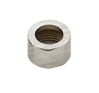 Rondo WSS bevestigingsmoer buis - thermostaat - brushed nickel PVD 1669207