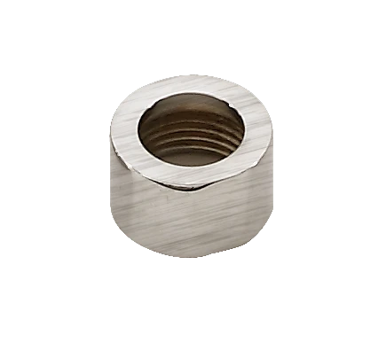 1669207 Rondo WSS bevestigingsmoer buis - thermostaat - brushed nickel PVD