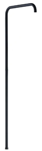 1701106 Rondo WSS verbindingsbuis showerset 1564371 en 1563560 - zwart mat
