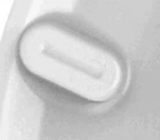 WSS Brio / Maki toiletzittingbuffer (set 6st) - wit - prijs per set 1724562