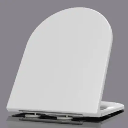 Brio/Maki toiletzitting met softclose en quick release - wit mat 1741364