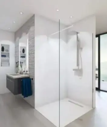 1771131 Vivo Wall muurprofiel en stabilisatiestang - chroom