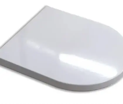 Obi Compact (& ex Senza) toiletzitting met deksel softclose + quickrelease - wit 1921165