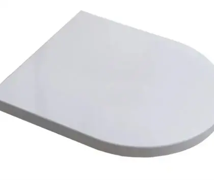 1921172 Obi Compact (& ex Senza) toiletzitting met deksel softclose + quickrelease - wit mat