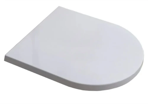 Obi Compact (& ex Senza) toiletzitting met deksel softclose + quickrelease - wit mat 1921172