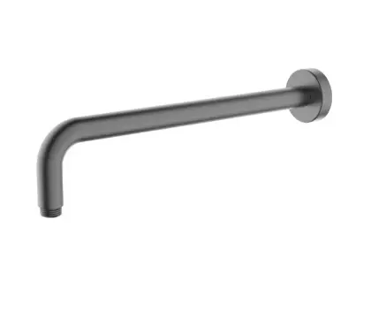 1952087 Vivo douchearm voor hoofddouche 1/2 x 370 mm (wandmodel) - Gun Metal PVD - staal mat PVD
