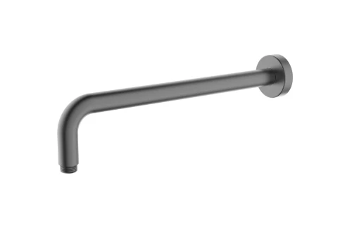 1952087 Vivo douchearm voor hoofddouche 1/2 x 370 mm (wandmodel) - Gun Metal PVD - staal mat PVD
