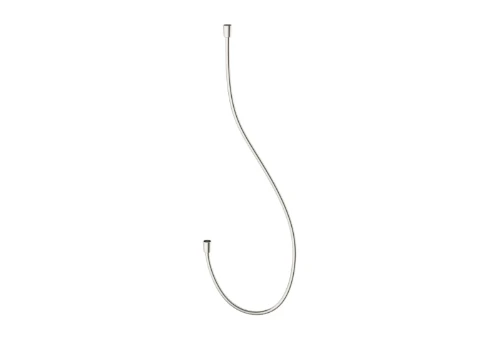 1952109 Vivo doucheflexibel geribbeld 1/2 x 1500 mm - Brushed Nickel PVD - geborsteld mat PVD