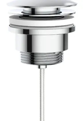 1952111 Vivo afvoerplug universeel - click-clack - open plug - chroom