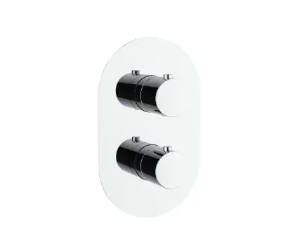 1952163 Vivo afwerkset voor muurinbouw douchethermostaat - chroom